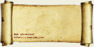 Jakov Milijević vizit kartica